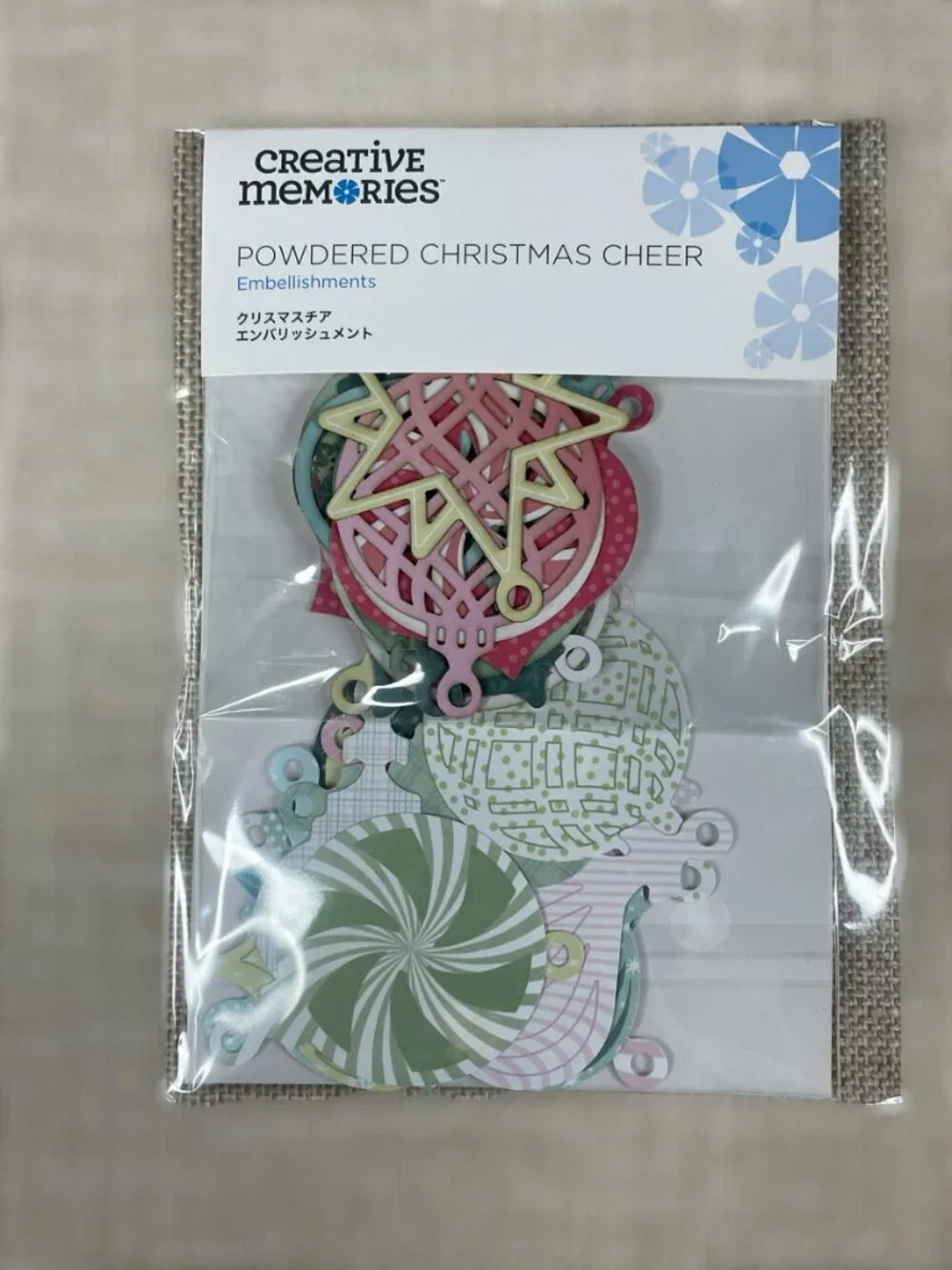 Creative Memories Seasonal Sightings Paper Pack & 4 Embellishment Packs Complete